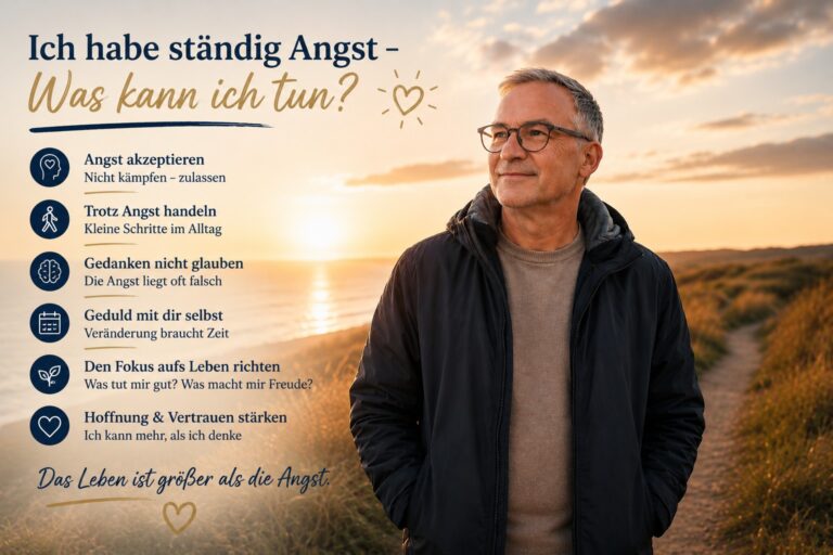 Ich habe ständig Angst – Was kann ich tun?