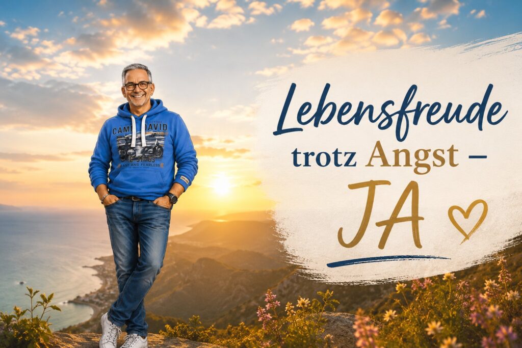 Lebensfreude in jedem Moment trotz Angst